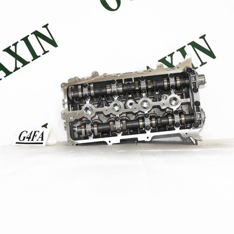 Cylinder head assembly  G4FA used for Hyundai Accent Hyundai i20 (PB) Hyundai i30 (FD)  Auto Parts 1.4 L 82 kW 137 Nm